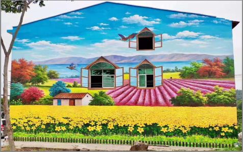 玉屏乡村墙体彩绘