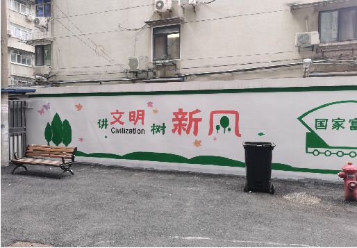 玉屏社区墙绘